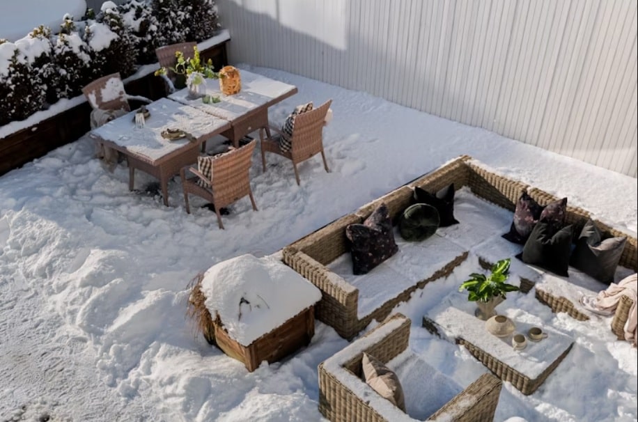 winter patio