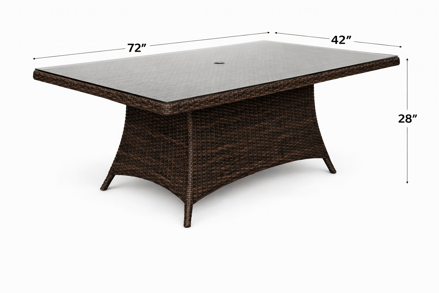 Bonita Rectangle Dining Table - Java