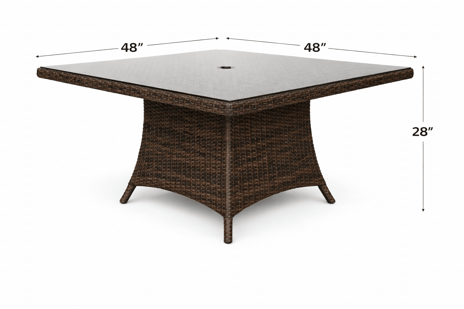 Bonita Square Dining Table - Java