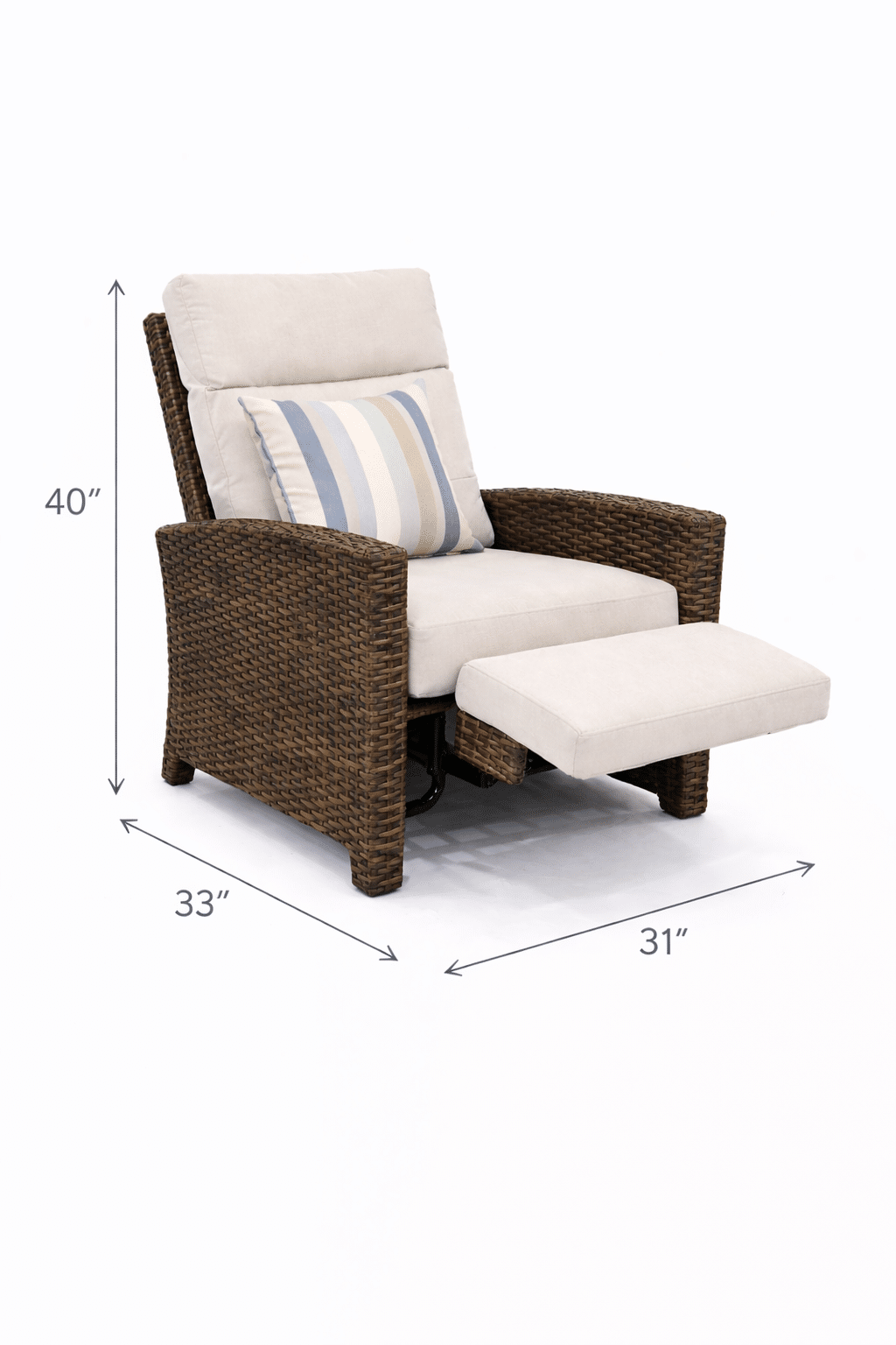 Grand Palm Recliner - Aspen