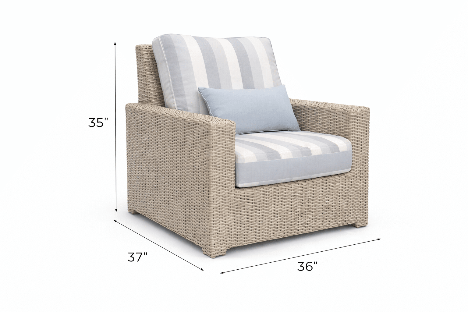 Napa Club Chair - Latte