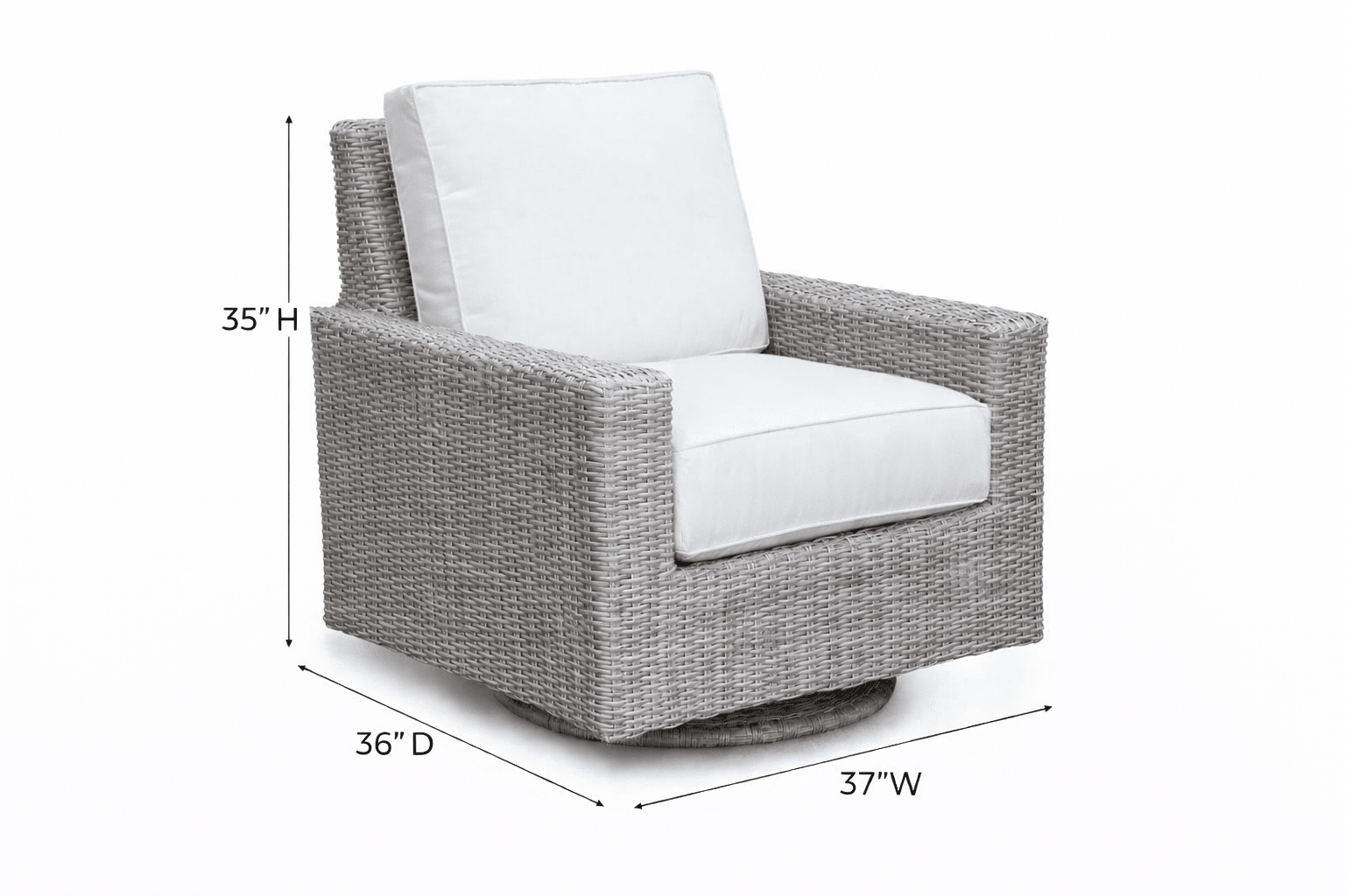 Napa Swivel Rocker - Latte