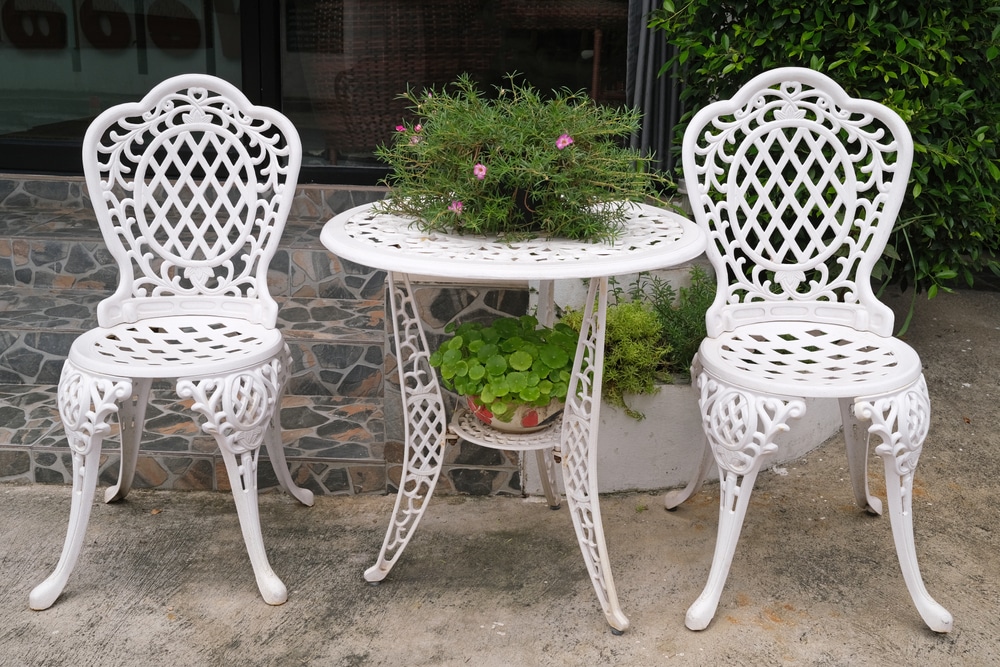 fire table seating plans for late spring evenings outdoor furniture detail