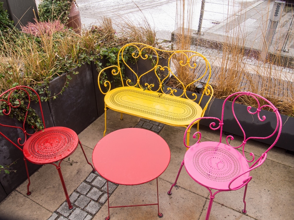 outdoor cushion color planning for brick homes outdoor furniture detail