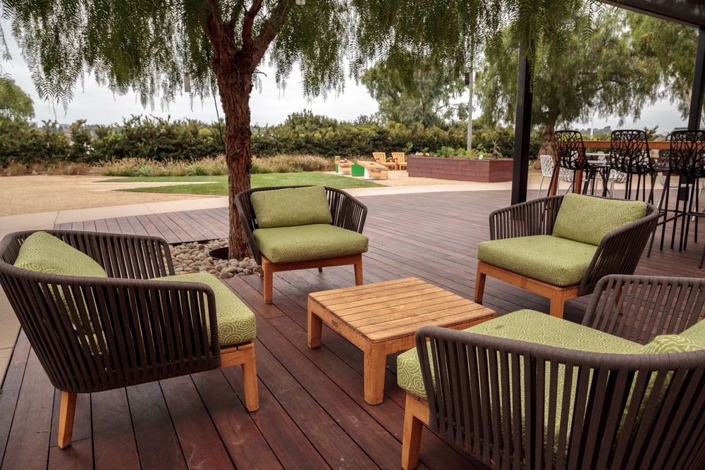 front porch rocking chair sets for Charlotte homes outdoor furniture detail
