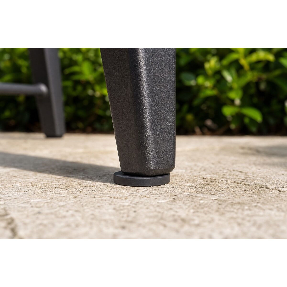 Choosing Patio Furniture Glides for Decks and Pavers: Patio Furniture Glide Installed on a Paver