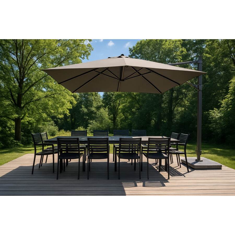 Patio Umbrella Base Weight Guide for Charlotte Homes: patio-furniture-layouts-large-groups-inline-2