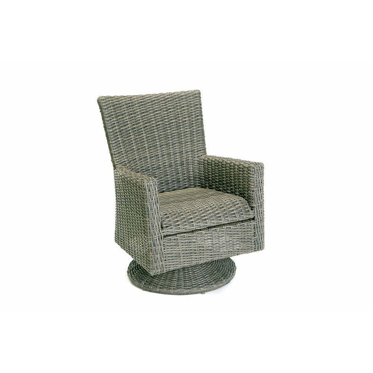 Quick-Dry Foam and Outdoor Cushion Fill Explained: Vista Collection- Quick Dry Foam Armed Swivel Dining Chair 24″ x 23″ x 32″