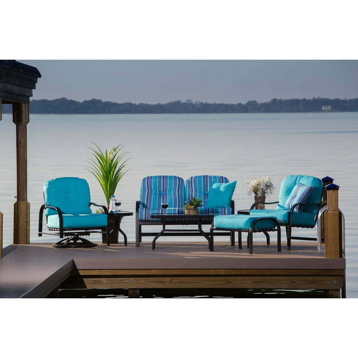 Replace Outdoor Cushions or Replace the Furniture?: Aluminum Collection – Deep Seat Patio Set